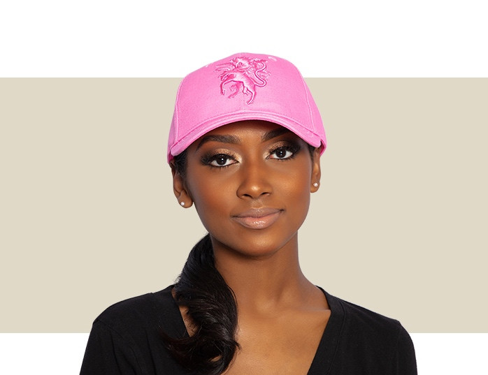 DESIGNER BASEBALL CAP - Hot Pink - Gold Coast Couture