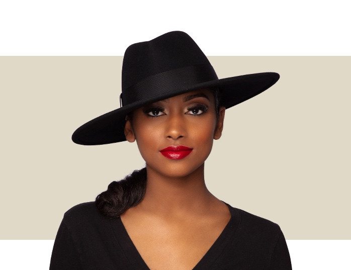 womens large fedora hats