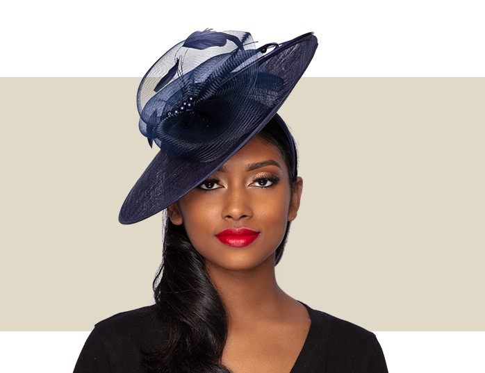 CHASE DISC HAT - Navy Blue - Gold Coast Couture