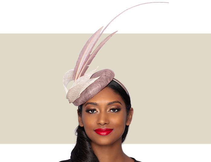 gold wedding hat