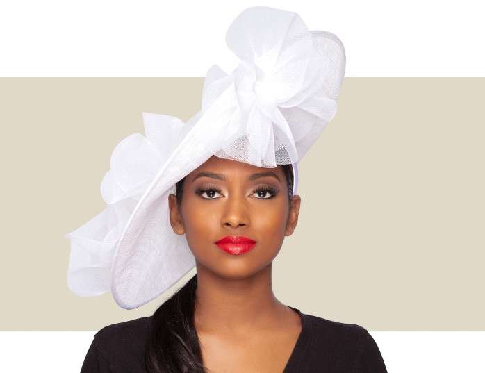 Wedding clearance white hat