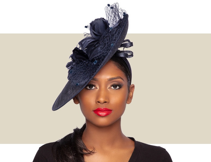 SYLVANIA HAT - Navy Blue - Gold Coast 