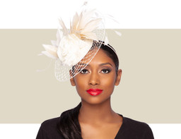 GEMINI HEADPIECE - Ivory