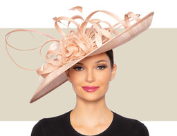 MIA KENTUCKY DERBY HAT - Taupe