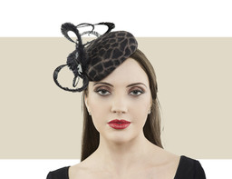 Jane Taylor London Fay pillbox hat for winter