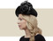 Philip Treacy black Oyster hat for winter