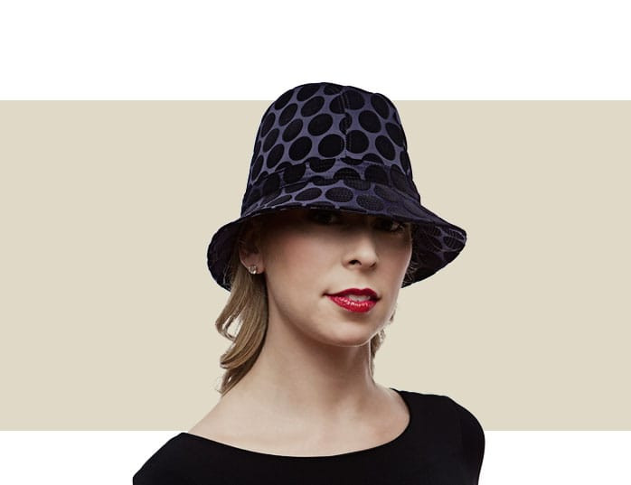 blue pork pie hat