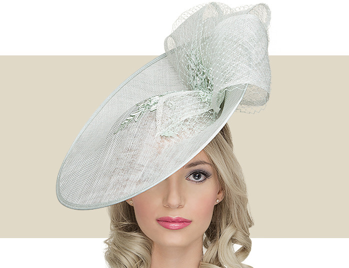 Mint Green Saint Tropez Ladies Hat for Special Events