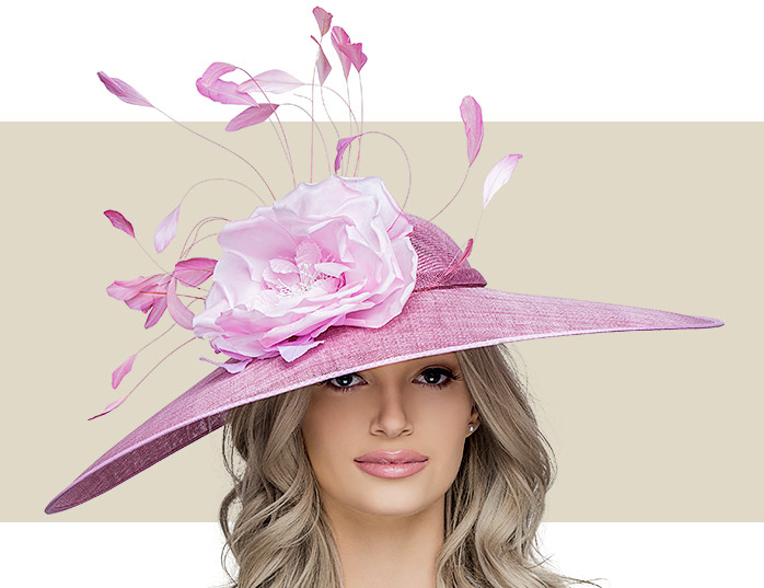 rose pink hat