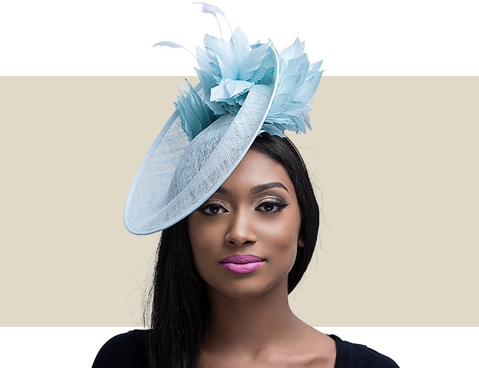 Sinamay Fascinator Disc Headpiece