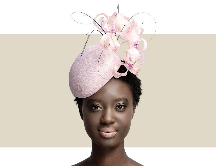 PLEAT - Ballerina Pink with Dark Purple 