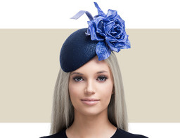 FEDERICA - Navy Blue and Cerulean