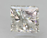 Certified 1.46 Carat D Color VS2 Princess Natural Loose Diamond For Ring 5.98x5.74mm  *360 VIDEO & PROFESSIONAL IMAGES