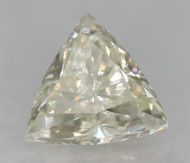 Certified 0.20 Carat H Color VVS1 Triangle Natural Loose Diamond For Ring 3.93x3.9mm 2EX *360 VIDEO & REAL IMAGES