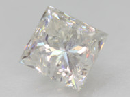 CERTIFIED 1.01 CARAT E COLOR SI1 PRINCESS NATURAL LOOSE DIAMOND FOR RING 5.14X4.89MM  *360 PROFESSIONAL VIDEO & IMAGES