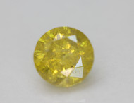 CERTIFIED 2.24 CARAT CANARY YELLOW SI2 ROUND BRILLIANT NATURAL LOOSE DIAMOND 7.91MM  *360 PROFESSIONAL VIDEO & IMAGES