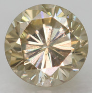 0.17 Carat Fancy Yellowish Brown VS2 Round Brilliant Natural Loose Diamond 3.43mm *360 PROFESSIONAL VIDEO & IMAGES