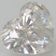 CERTIFIED 0.40 CARAT F COLOR SI2 HEART SHAPE NATURAL LOOSE DIAMOND FOR RING 5.09X4.37MM 2VG *360 REAL VIDEO & IMAGES