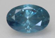 CERTIFIED 1.06 CARAT FANCY VIVID BLUE VS2 OVAL NATURAL LOOSE DIAMOND 8.04X5.4MM  *360 PROFESSIONAL VIDEO & IMAGES