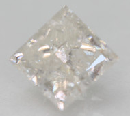 Certified 1.00 Carat D Color SI3 Princess Natural Loose Diamond For Ring 5.23x5.2mm 2VG *360 PROFESSIONAL VIDEO & IMAGES
