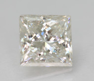 CERTIFIED 0.97 CARAT E COLOR SI1 PRINCESS NATURAL LOOSE DIAMOND FOR RING 5.65X5.55MM  *360 PROFESSIONAL VIDEO & IMAGES