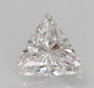 0.19 CARAT D COLOR VVS2 TRIANGLE NATURAL LOOSE DIAMOND FOR RING 4.08X4.00MM *360 PROFESSIONAL VIDEO & IMAGES