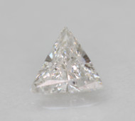 0.17 CARAT D COLOR SI2 TRIANGLE NATURAL LOOSE DIAMOND FOR RING 4.01X3.95MM *360 PROFESSIONAL VIDEO & IMAGES