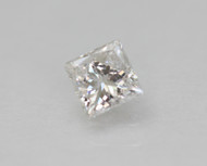 0.16 Carat D Color SI1 Princess Natural Loose Diamond For Ring 3.17X3.08mm *360 PROFESSIONAL VIDEO & IMAGES
