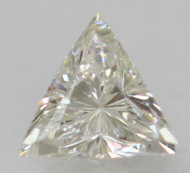 0.17 CARAT H COLOR VVS2 TRIANGLE NATURAL LOOSE DIAMOND FOR RING 3.70X3.66MM *360 PROFESSIONAL VIDEO & IMAGES