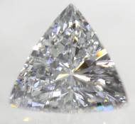 0.17 CARAT E COLOR VS1 TRIANGLE NATURAL LOOSE DIAMOND FOR RING 3.89X3.86MM *360 PROFESSIONAL VIDEO & IMAGES