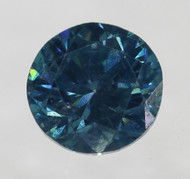 0.37 CARAT VIVID BLUE SI2 ROUND BRILLIANT NATURAL LOOSE DIAMOND 4.39MM *REAL IS RARE, REAL IS A DIAMOND