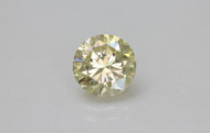 CERTIFIED 1.01 CARAT FANCY YELLOW VS2 ROUND BRILLIANT NATURAL LOOSE DIAMOND 6.33MM  *360 PROFESSIONAL VIDEO & IMAGES