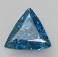 0.21 CARAT VIVID BLUE VS1 TRIANGLE NATURAL LOOSE DIAMOND 4.33X4.30MM *360 PROFESSIONAL VIDEO & IMAGES