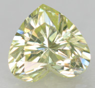 0.22 CARAT CANARY YELLOW VS1 HEART SHAPE NATURAL LOOSE DIAMOND 3.99X3.78MM *360 PROFESSIONAL VIDEO & IMAGES