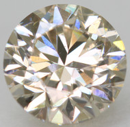 CERTIFIED 1.01 CARAT K COLOR VS1 ROUND BRILLIANT NATURAL LOOSE DIAMOND FOR JEWELRY 6.3MM  *360 REAL VIDEO & IMAGES