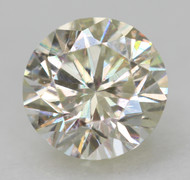 CERTIFIED 0.55 CARAT I COLOR VVS2 ROUND BRILLIANT NATURAL LOOSE DIAMOND FOR RING 5.26MM  *360 REAL VIDEO & IMAGES
