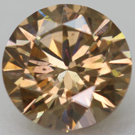CERTIFIED 0.79 CARAT YELLOW BROWN VS1 ROUND BRILLIANT NATURAL LOOSE DIAMOND 5.86MM  *360 PROFESSIONAL VIDEO & IMAGES