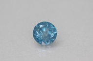 0.60 CARAT SKY BLUE ROUND BRILLIANT NATURAL LOOSE DIAMOND FOR JEWELRY 5.25MM *360 PROFESSIONAL VIDEO & IMAGES