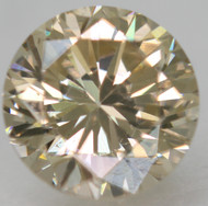 Certified 0.59 Carat N Color VVS2 Round Brilliant Natural Loose Diamond For Ring 5.22mm  *360 REAL VIDEO & IMAGES