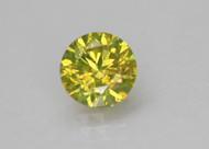 CERTIFIED 1.00 CARAT CANARY YELLOW SI1 ROUND BRILLIANT NATURAL LOOSE DIAMOND 6.11MM  *360 PROFESSIONAL VIDEO & IMAGES