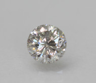 Certified 0.41 Carat H Color SI2 Round Brilliant Natural Loose Diamond For Jewelry 4.55mm  *360 REAL VIDEO & IMAGES