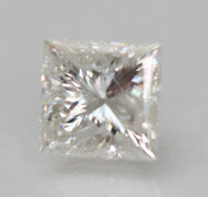 CERTIFIED 1.00 CARAT D COLOR SI2 PRINCESS NATURAL LOOSE DIAMOND FOR RING 5.52X5.39MM  *360 PROFESSIONAL VIDEO & IMAGES