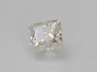 CERTIFIED 0.69 CARAT F COLOR SI1 PRINCESS NATURAL LOOSE DIAMOND FOR RING 4.68X4.37MM   *360 PROFESSIONAL VIDEO & IMAGES