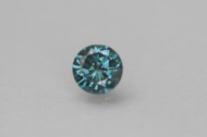 0.28 CARAT VIVID BLUE SI2 ROUND BRILLIANT NATURAL LOOSE MINED DIAMOND 4.07MM *360 PROFESSIONAL VIDEO & IMAGES