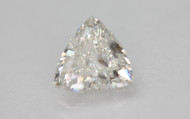 Certified 0.99 Carat D Color SI1 Triangle Natural Earth Mined Diamond 6.7x6.59mm 2VG *360 PROFESSIONAL VIDEO & IMAGES