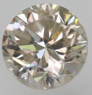 Certified 0.54 Carat I Color VVS2 Round Brilliant Natural Earth Mined Loose Diamond For Ring 5mm   *360 VIDEO & IMAGES