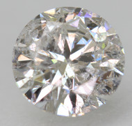 Certified 0.70 Carat D Color SI2 Round Brilliant Natural Earth Mined Loose Diamond For Ring 5.85mm   *360 VIDEO & IMAGES