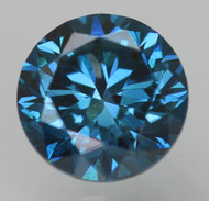 CERTIFIED 0.47 CARAT VIVID BLUE SI1 ROUND BRILLIANT NATURAL EARTH MINED LOOSE DIAMOND 4.78MM  *360 REAL VIDEO & IMAGES