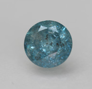 1.06 CARAT FANCY VIVID BLUE ROUND BRILLIANT NATURAL EARTH MINED LOOSE DIAMOND FOR RING 6.3MM *360 REAL VIDEO & IMAGES