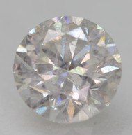 CERTIFIED 1.60 CARAT F COLOR SI1 ROUND BRILLIANT NATURAL EARTH MINED LOOSE DIAMOND FOR JEWELRY 7.36MM  *360 VIDEO & PICS